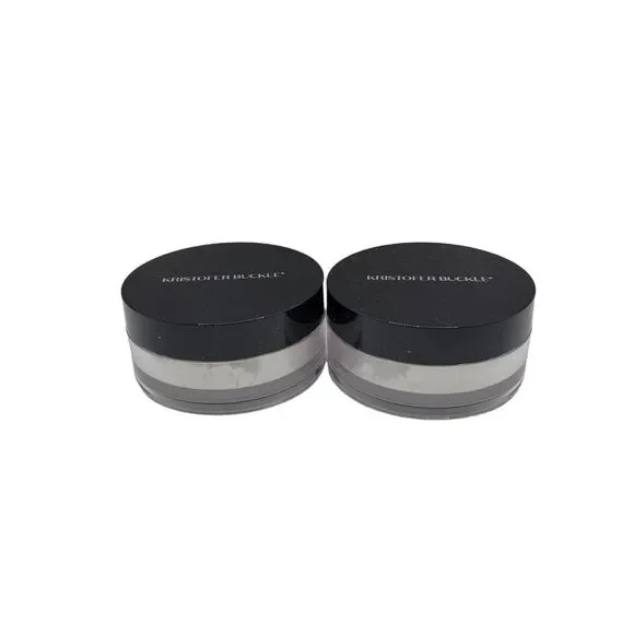 Lot Of 2 Kristofer Buckle Translucent Loose Setting Powder 0.37 oz Each New - Picture 1 of 4